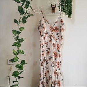Flower maxi dress